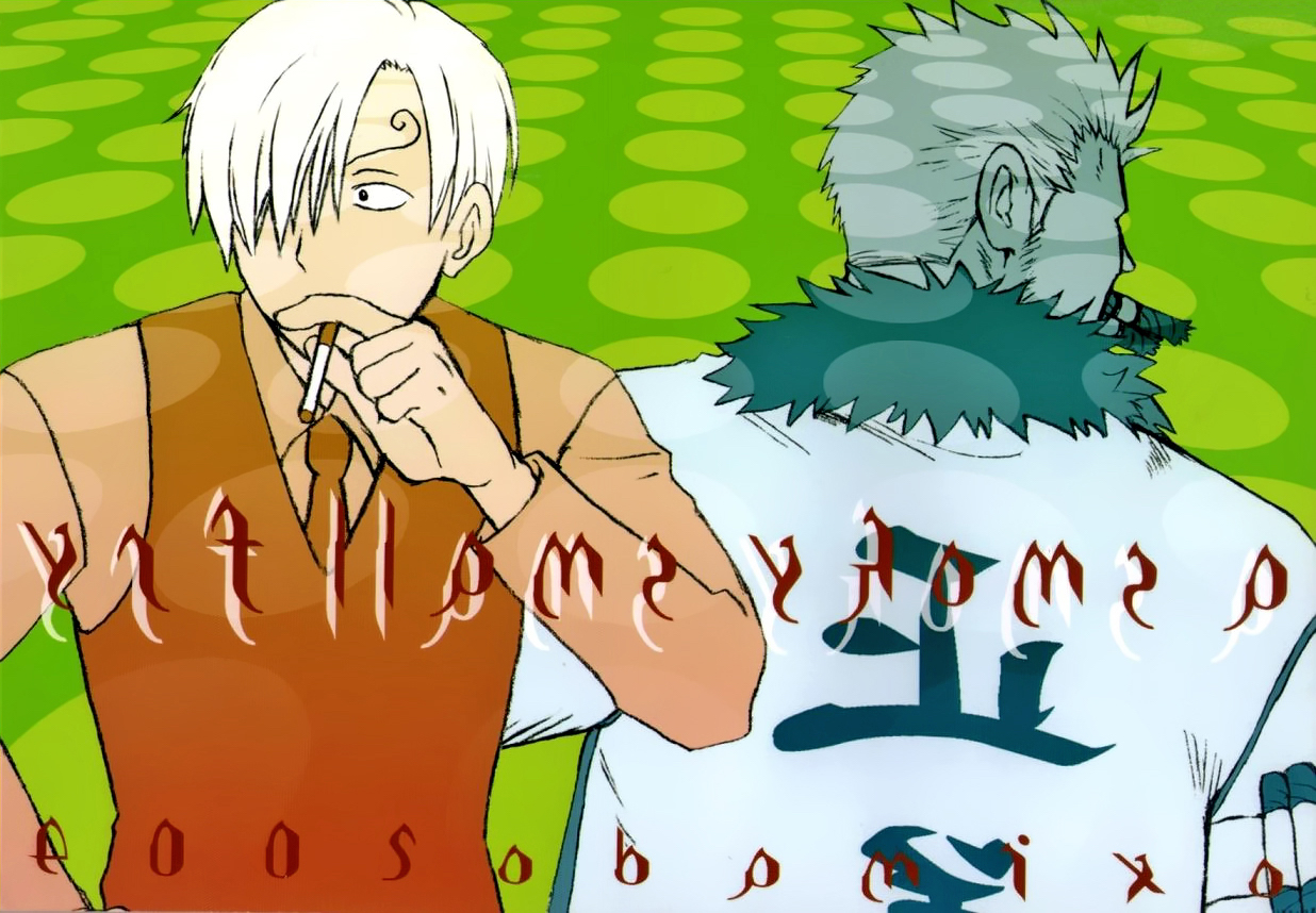 【海贼王耽美同人 A Smoky Small Fly】啪啪啪漫画的主角 香吉士&&海军大佐斯摩格